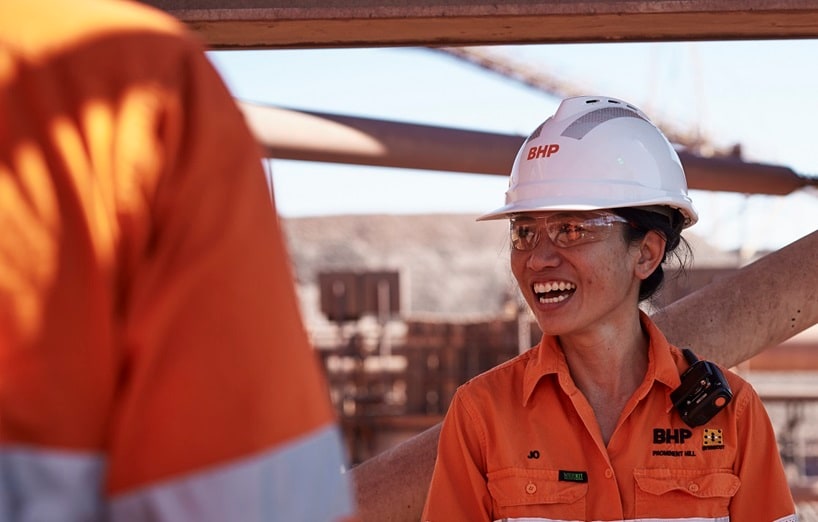 person on site